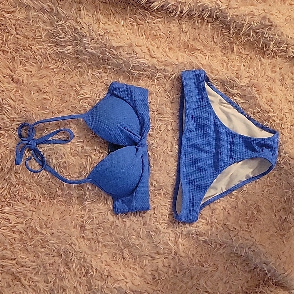Blue Bikini Set